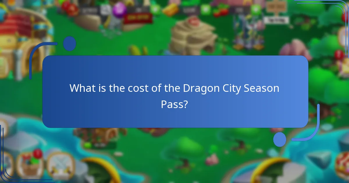 What is the cost of the Dragon City Season Pass?